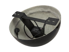 EUROLITE Halvspegelkula 50cm svart motordriven
