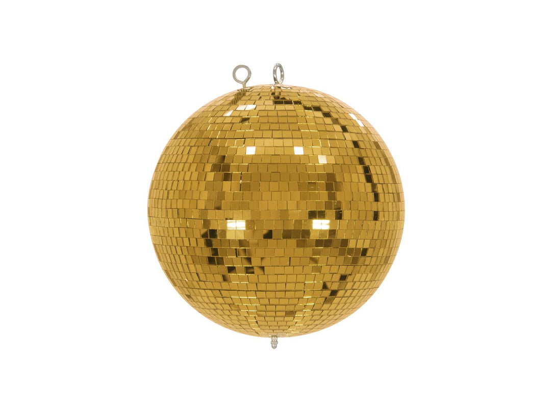 EUROLITE Set spegelkula 30cm guld med stativ och svart cover för stativ