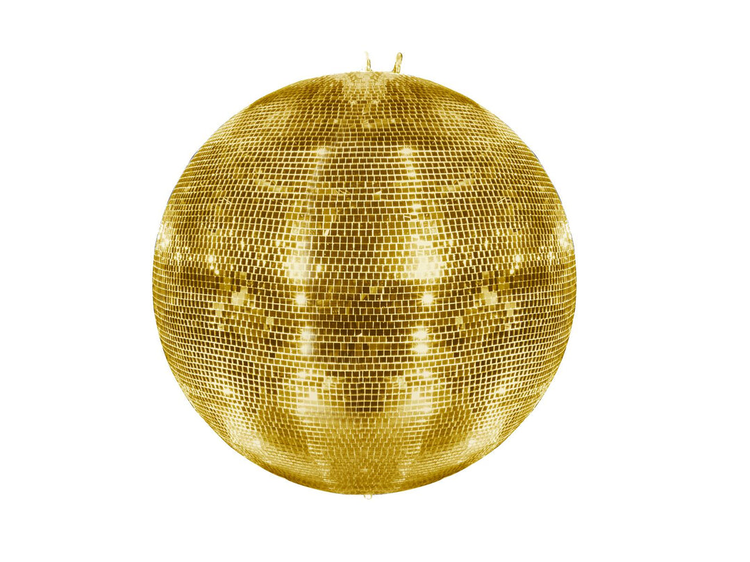 EUROLITE spegelkula 75cm guld