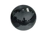 EUROLITE Set spegelkula 50cm svart med stativ och svart cover för stativ