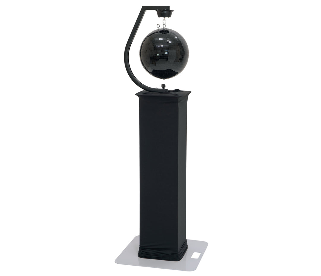 Hållare med motor för discobollar upp till 30cm (svart)