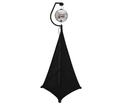 Hållare med motor för discobollar upp till 30cm (svart)