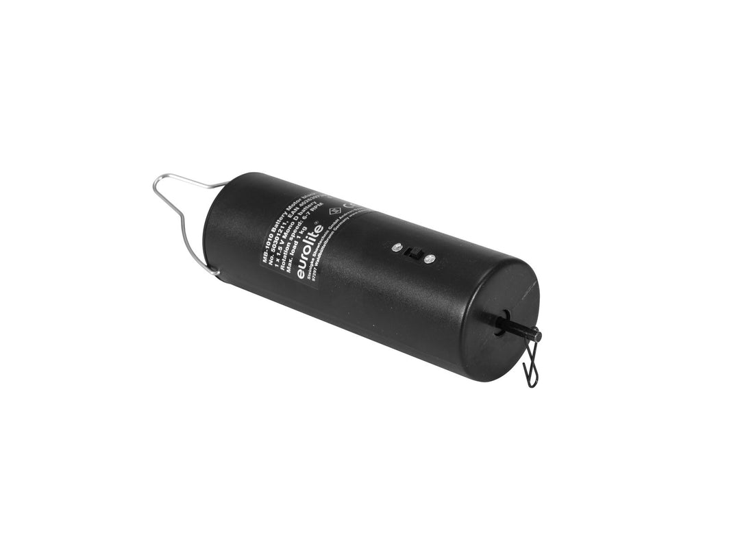 Batteridriven Discoboll motor till 1 kg. 20 cm. 7 RPM