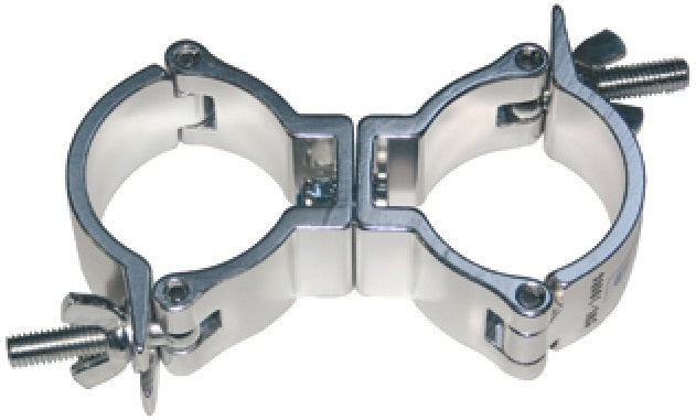 Swivel Clamp (silver, 50 mm, 100 kg)