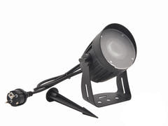 EUROLITE LED utomhusspotlight 18W WW med markspjut