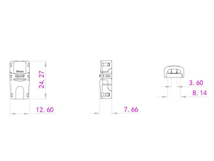 EUROLITE LED Strip Flexibel kontakt 2Pin 8mm