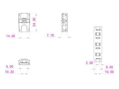 EUROLITE LED Strip flexibel kontakt 2-polig 10mm