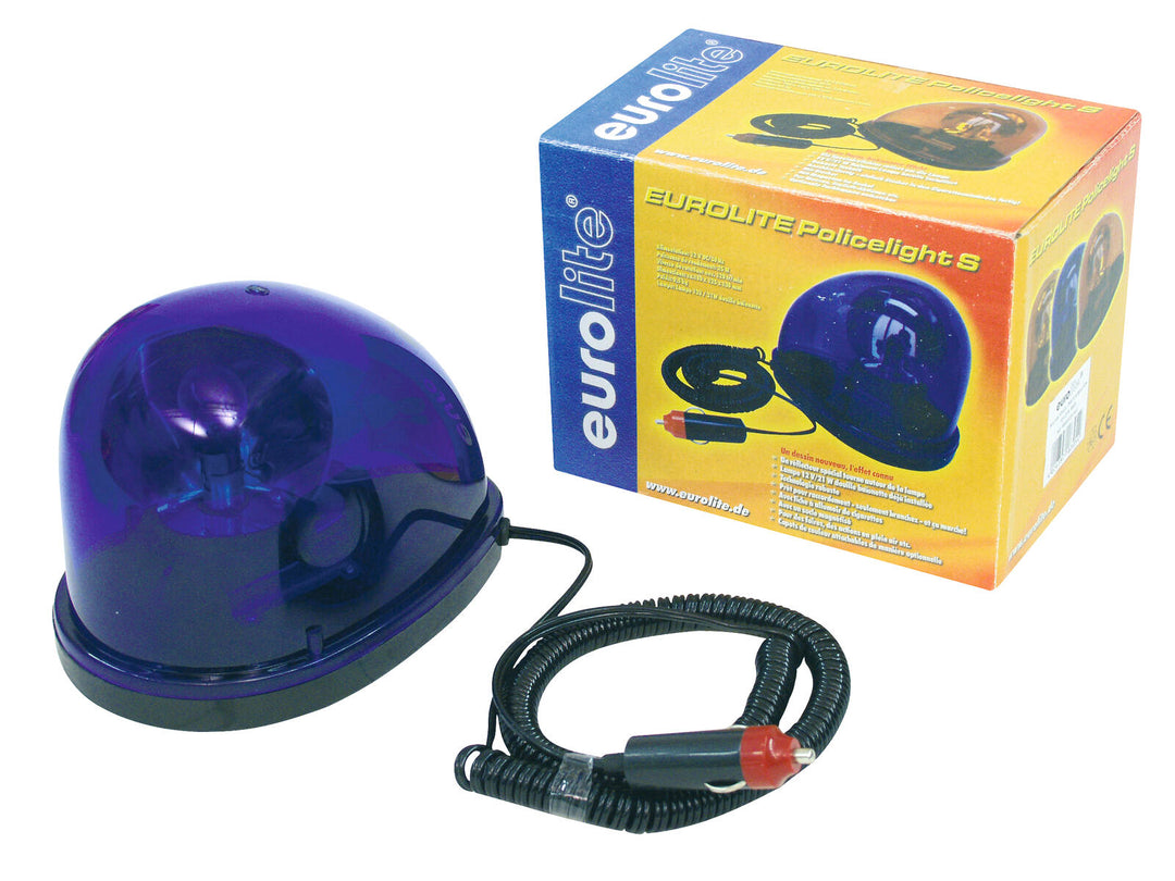 EUROLITE Police Beacon STA-1221 blå 12V/21W