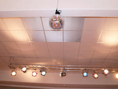 EUROLITE T-36 Pinspot med kontakt, silver