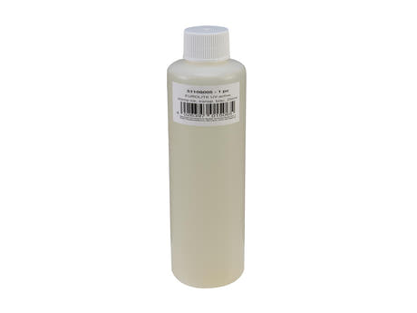EUROLITE UV-active stämpelbläck, transparent blått, 250ml
