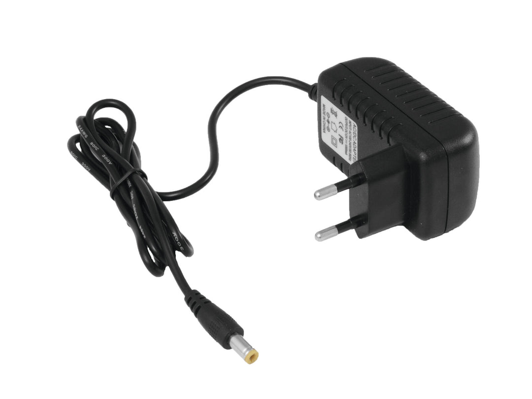 EUROLITE Elektronisk strömförsörjningsenhet DC 12V, 1A