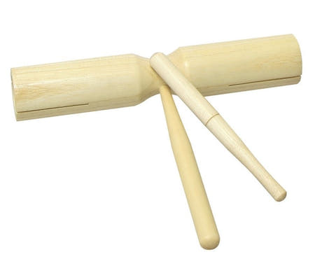 GEWA Club Salsa tube drum i trä med klubba, fodral