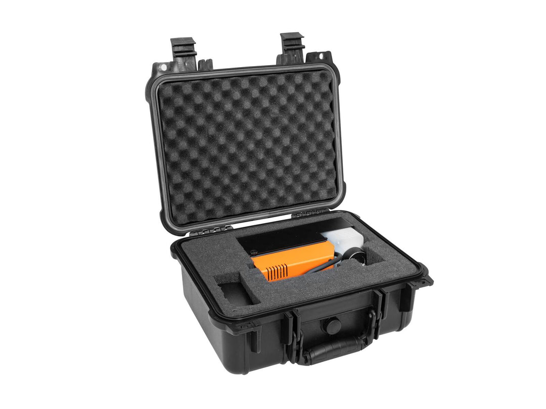 HAZEBASE PICCOLA Batteridriven rökmaskin DMX
