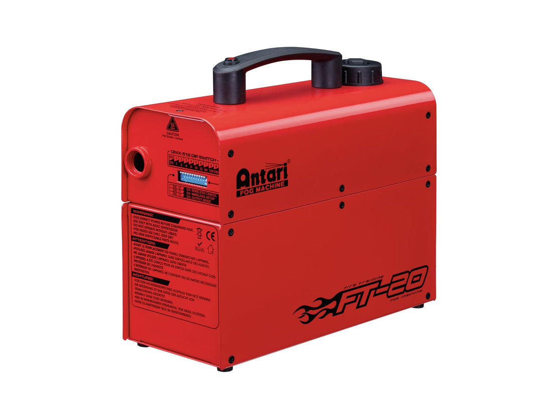 ANTARI FT-20X-B Mobil Rökmaskin (600W, Röd)