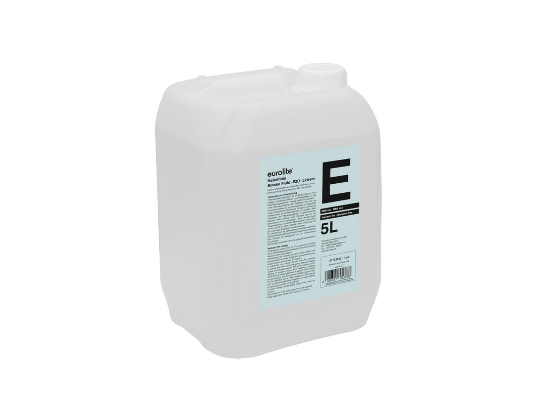 EUROLITE SMOKE FLUID -E2D- Extreme, 5 l rökmaskinsvätska