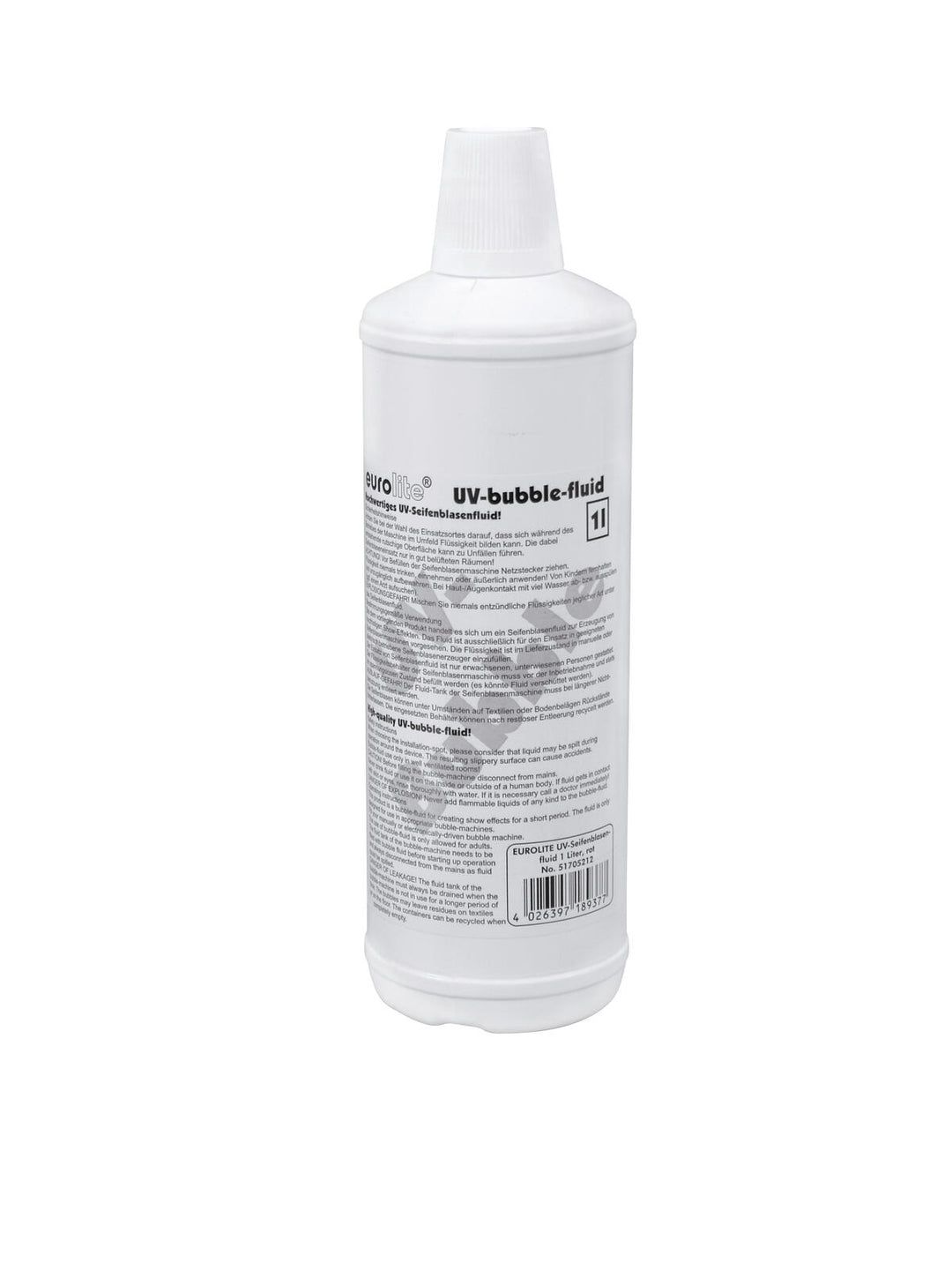 EUROLITE UV-bubbelvätska Set 3x1l