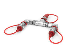 TCM FX CO2 Splitter (2 CO2 Jets till 1 CO2 Bottle)