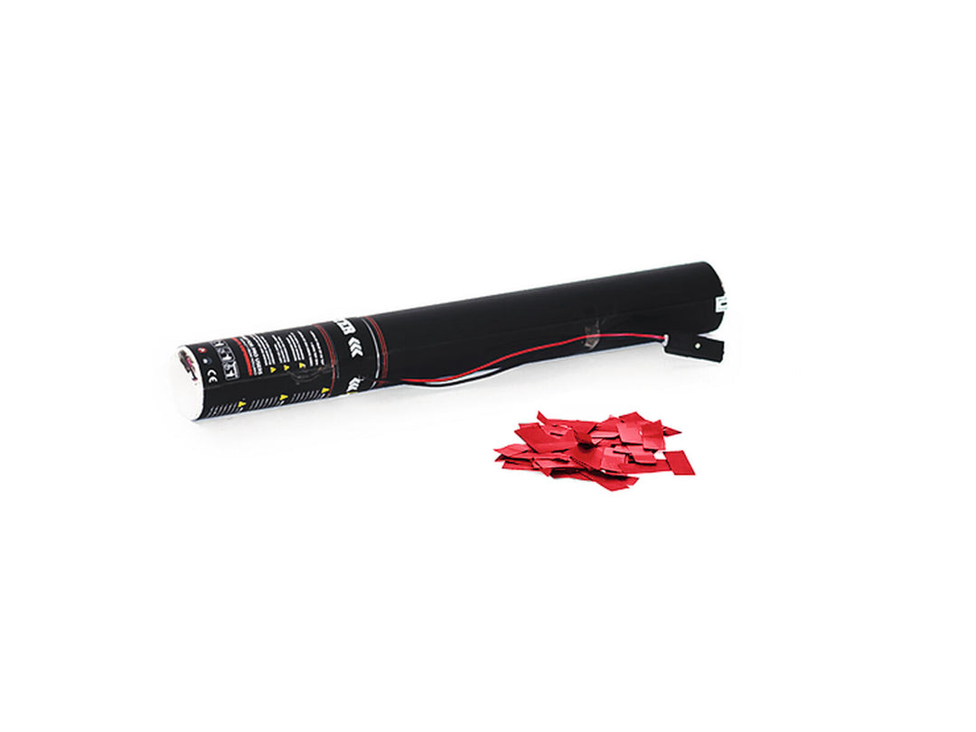 TCM FX elektrisk konfettikanon 50cm, röd