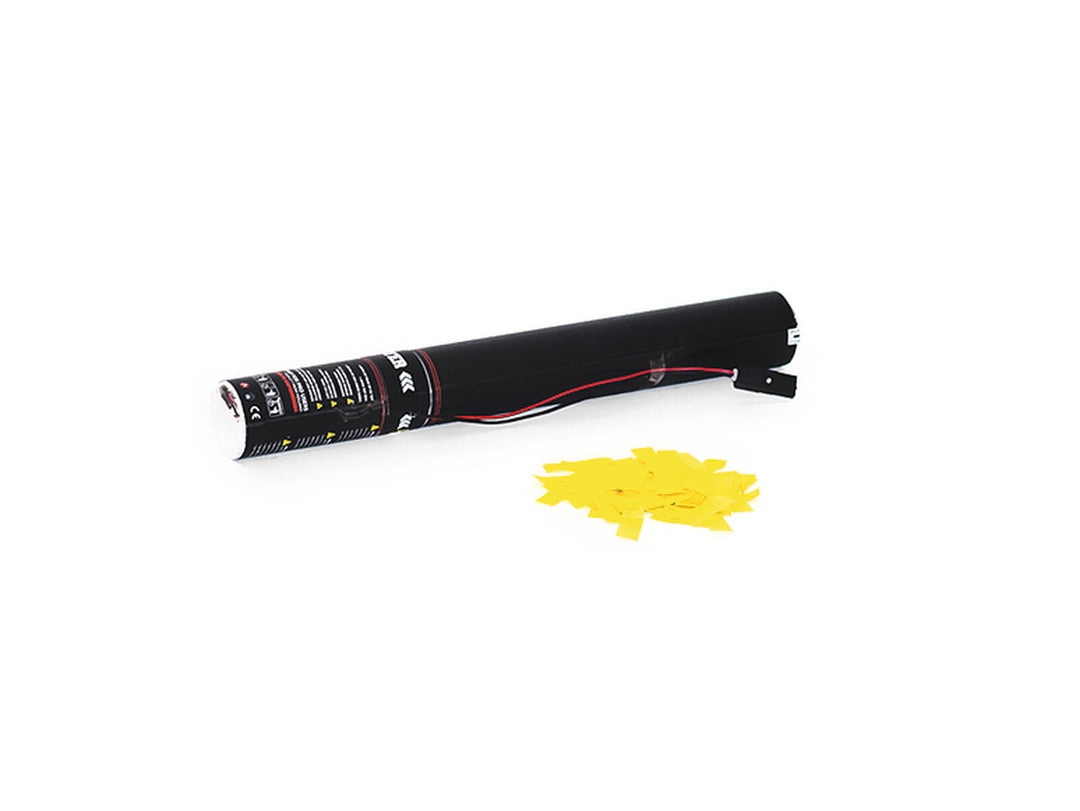 TCM FX Elektrisk Konfettikanon 50cm, gul