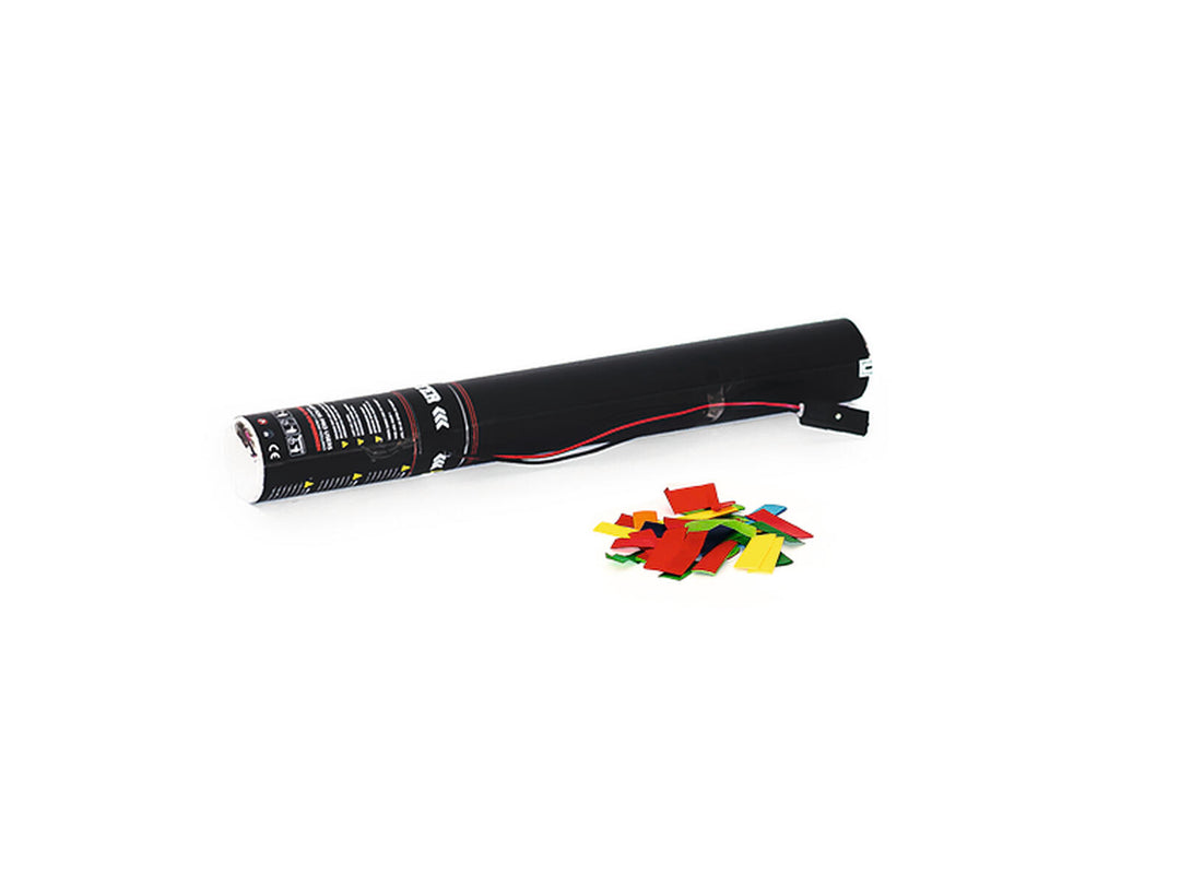 TCM FX elektrisk konfettikanon 50cm, flerfärgad