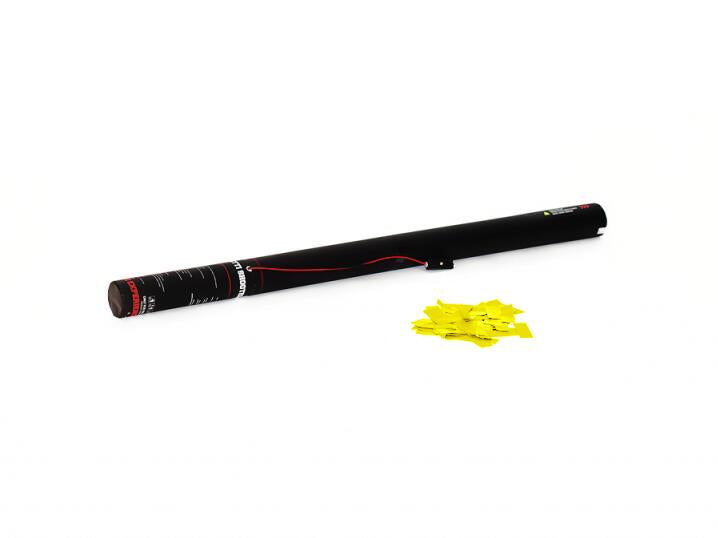 TCM FX Elektrisk konfettikanon 80 cm, gul