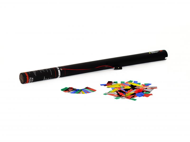 TCM FX Electric Confetti Cannon 80cm, flerfärgad metallic
