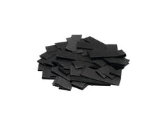 TCM FX Slowfall konfetti rektangulär 55x18mm, svart, 1kg