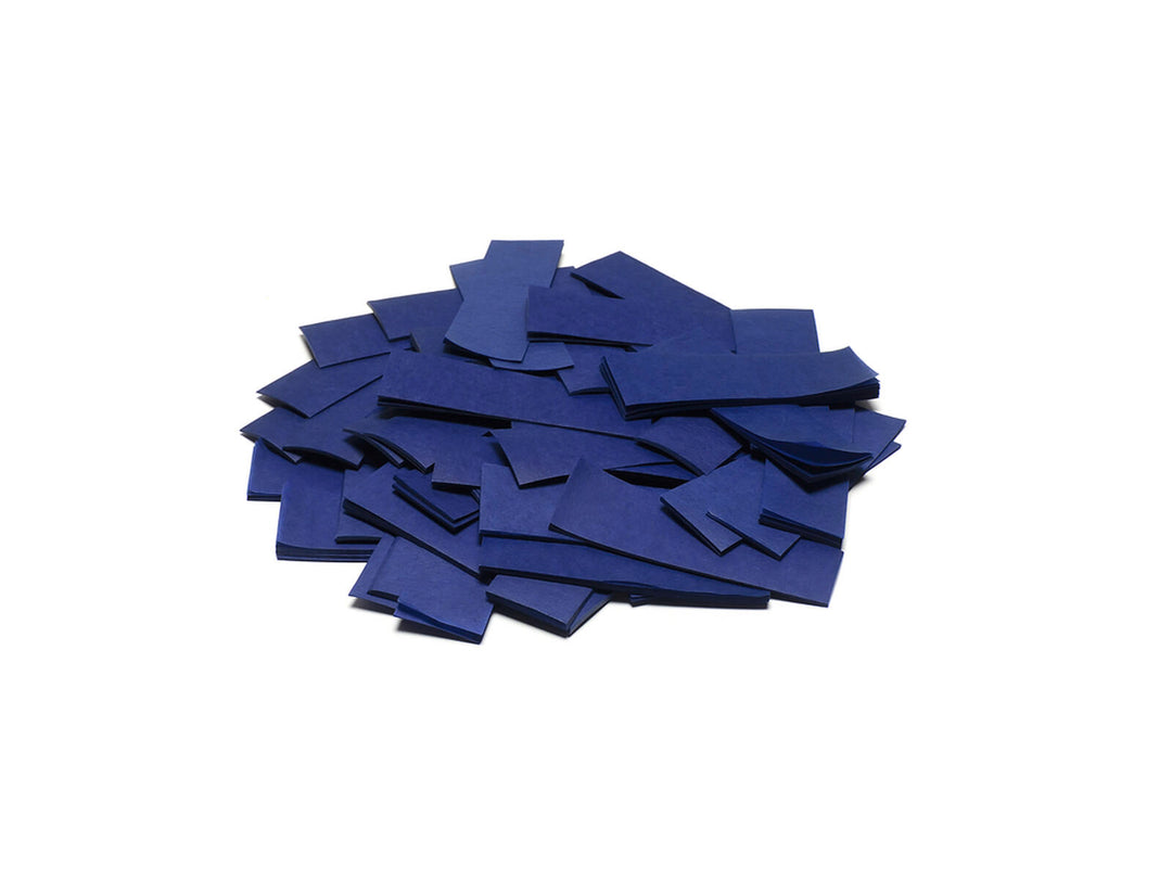 TCM FX Slowfall Confetti rektangulär 55x18mm, mörkblå, 1kg