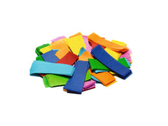 TCM FX Slowfall Confetti rektangulär 55x18mm, flerfärgad, 1kg