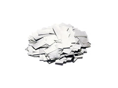 TCM FX Metallic-konfetti rektangulär 55x18 mm, silver, 1 kg