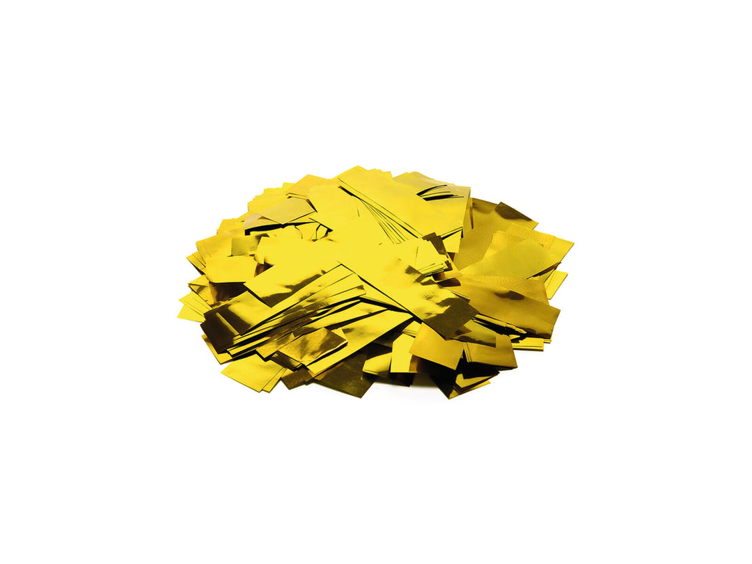 TCM FX Metallic Confetti rektangulär 55x18mm, guld, 1kg