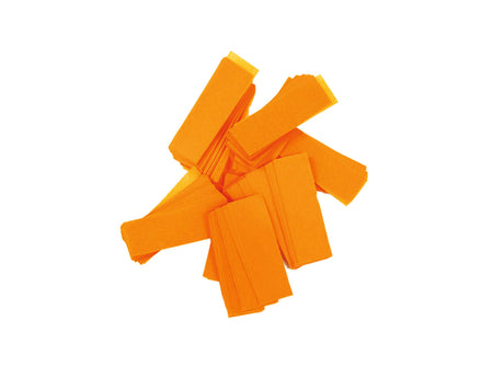 TCM FX Slowfall Confetti Rectangular 55x18mm, neon-orange, uv active, 1kg