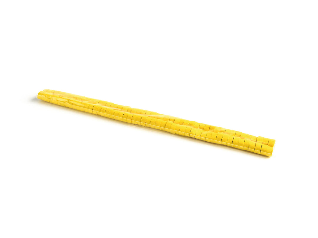 TCM FX Slowfall-streamers 5 m x 0,85 cm, gula, 100x