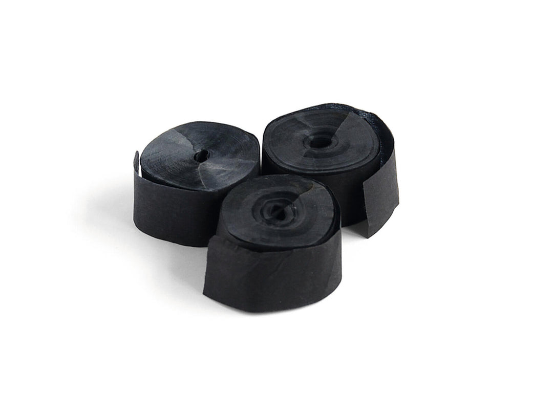 TCM FX Slowfall-streamers 10mx1.5cm, black, 32x