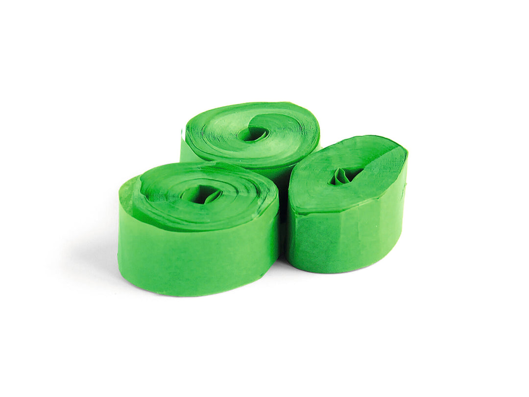 TCM FX Slowfall Streamers 10mx1.5cm, darkgrön, 32x