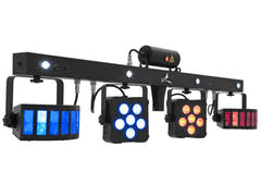 EUROLITE Set LED KLS Laser Bar PRO FX Light Set + M-4 högtalarsystemstativ