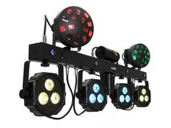 EUROLITE Set LED KLS Laser Bar Next FX Light Set + M-4 högtalarstativ