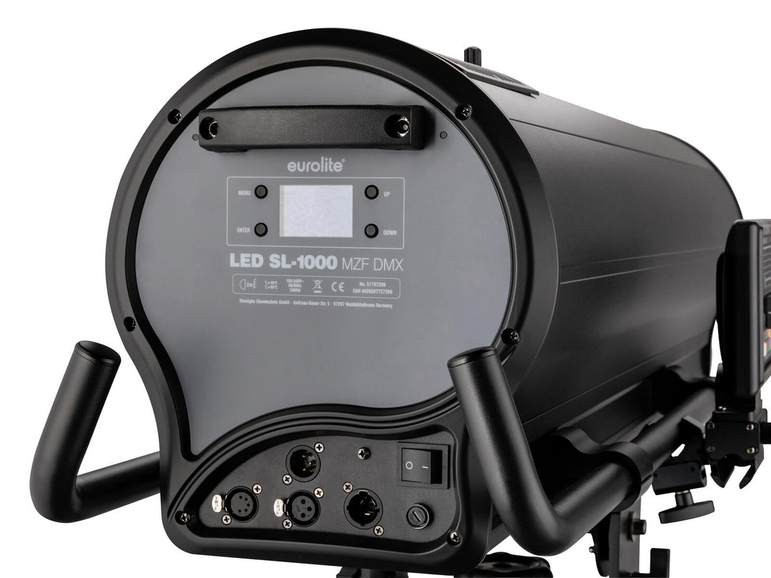 EUROLITE LED SL-1000 MFZ DMX sökljus inkl. transportcase