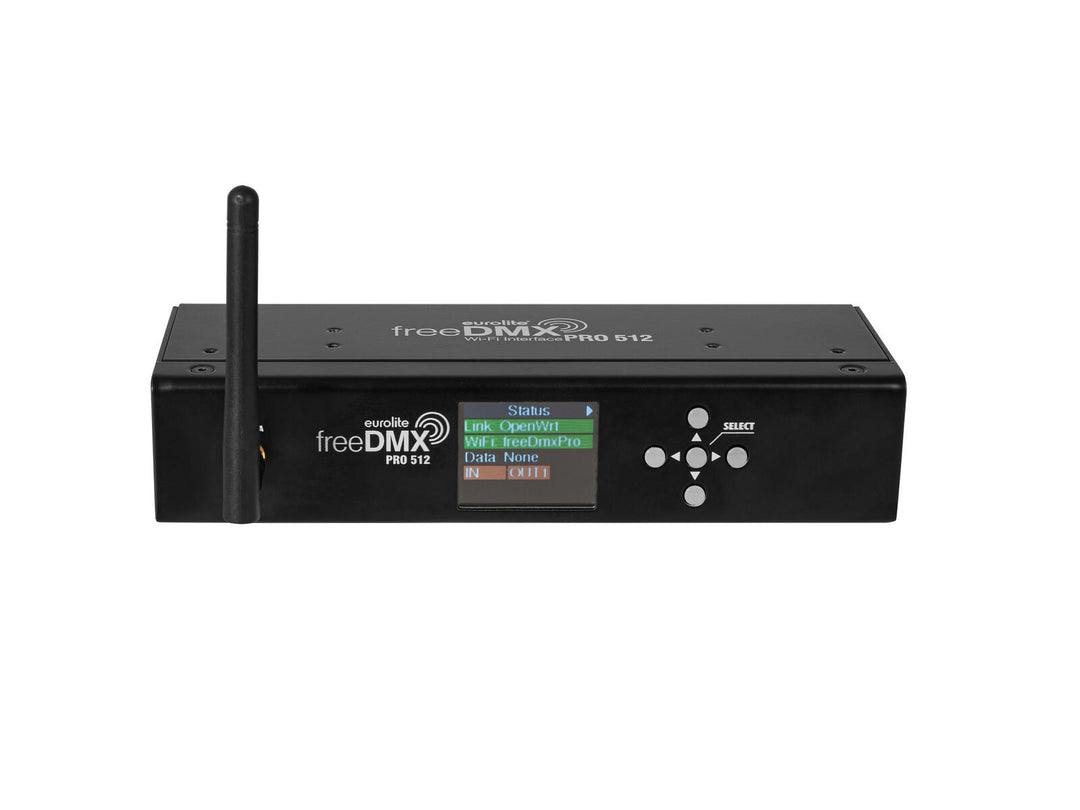 EUROLITE freeDMX PRO 512 Wi-Fi-gränssnitt