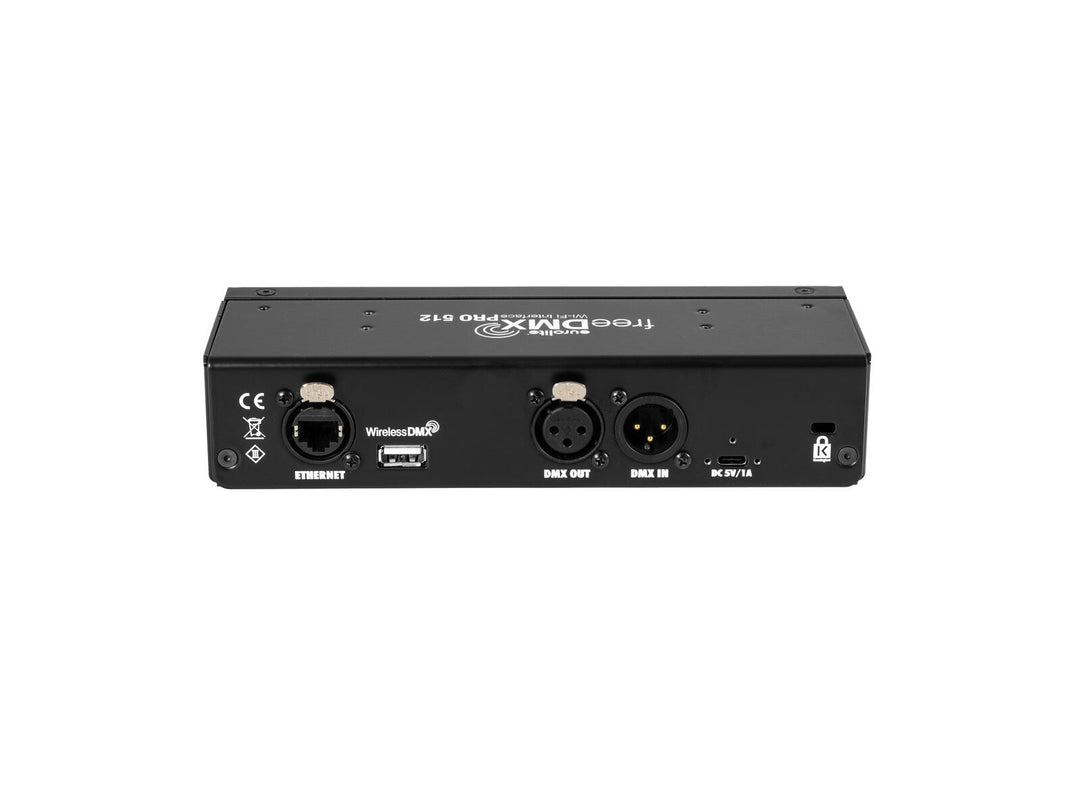EUROLITE freeDMX PRO 512 Wi-Fi-gränssnitt