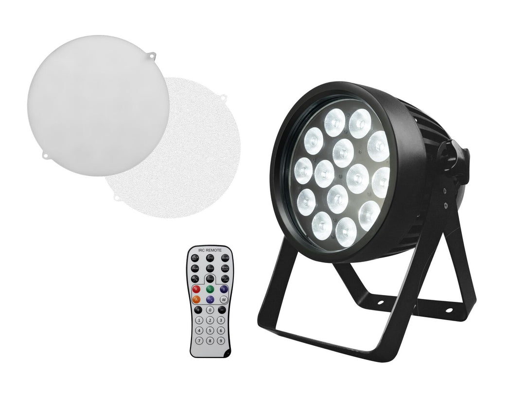 EUROLITE Set 4x LED IP PAR 14x10W HCL + Flightcase