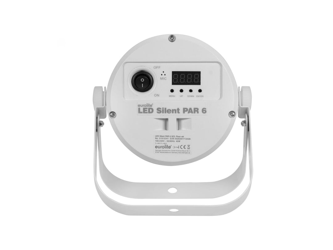 EUROLITE LED Silent Par 6 QCL golv wh