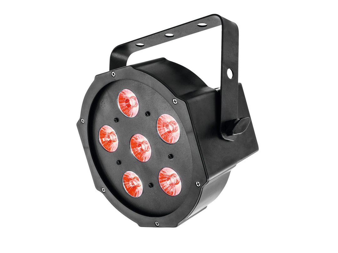 EUROLITE Set 5x LED SLS-6 TCL Spot + mjuk väska