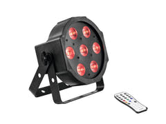 EUROLITE set 4x LED SLS-7 HCL-golvspot + väska TDV-1