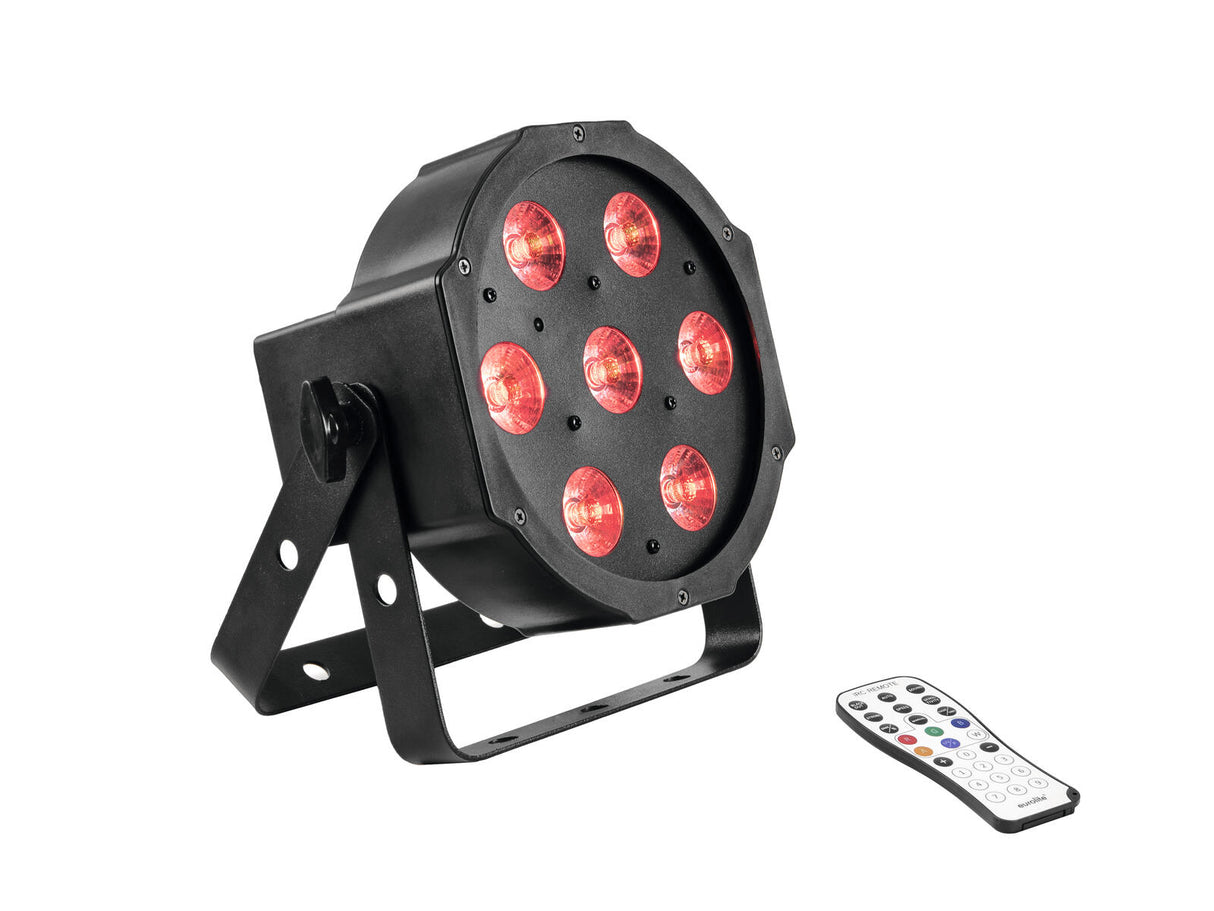 EUROLITE Set 4x LED SLS-7 HCL Floor + Case TDV-1
