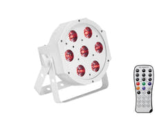 EUROLITE LED SLS-7 HCL Golvstrålkastare vit