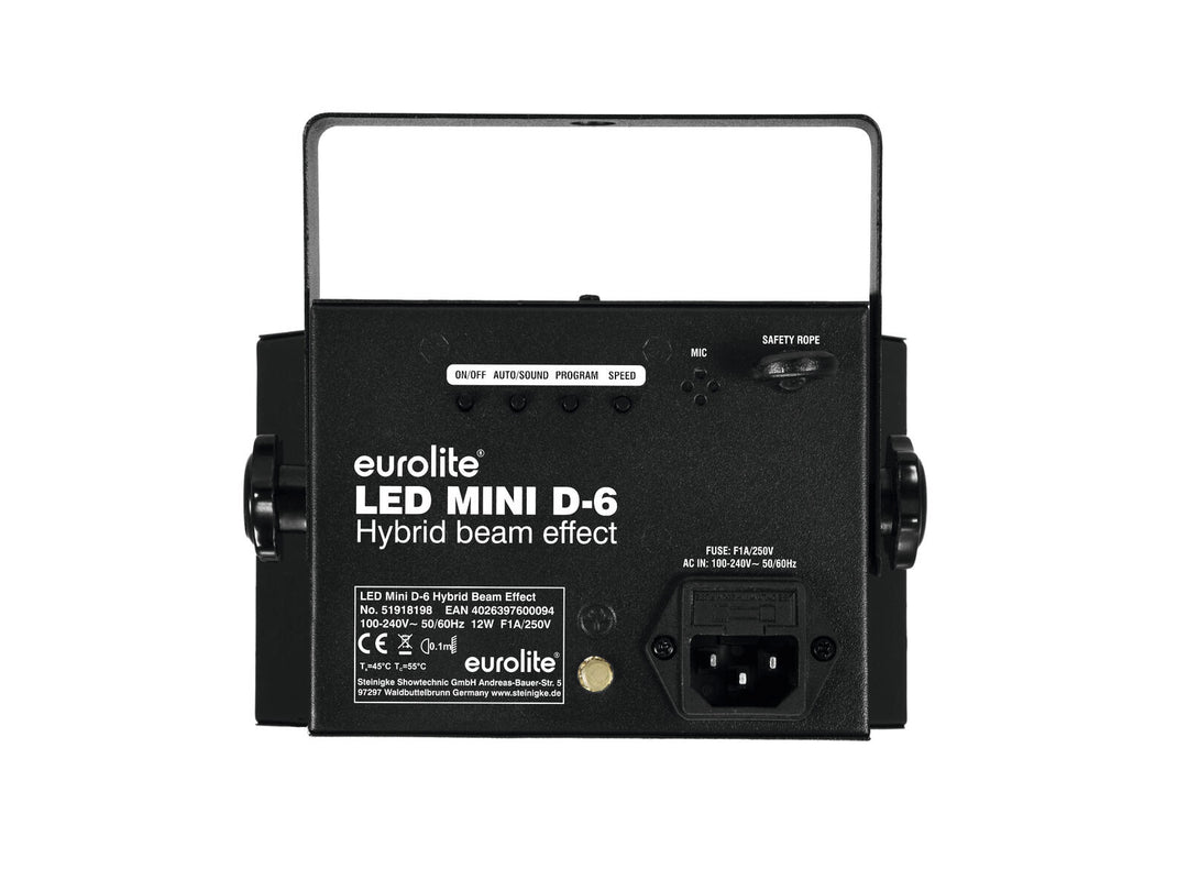 EUROLITE LED Mini D-6 Hybrid Beam Effect