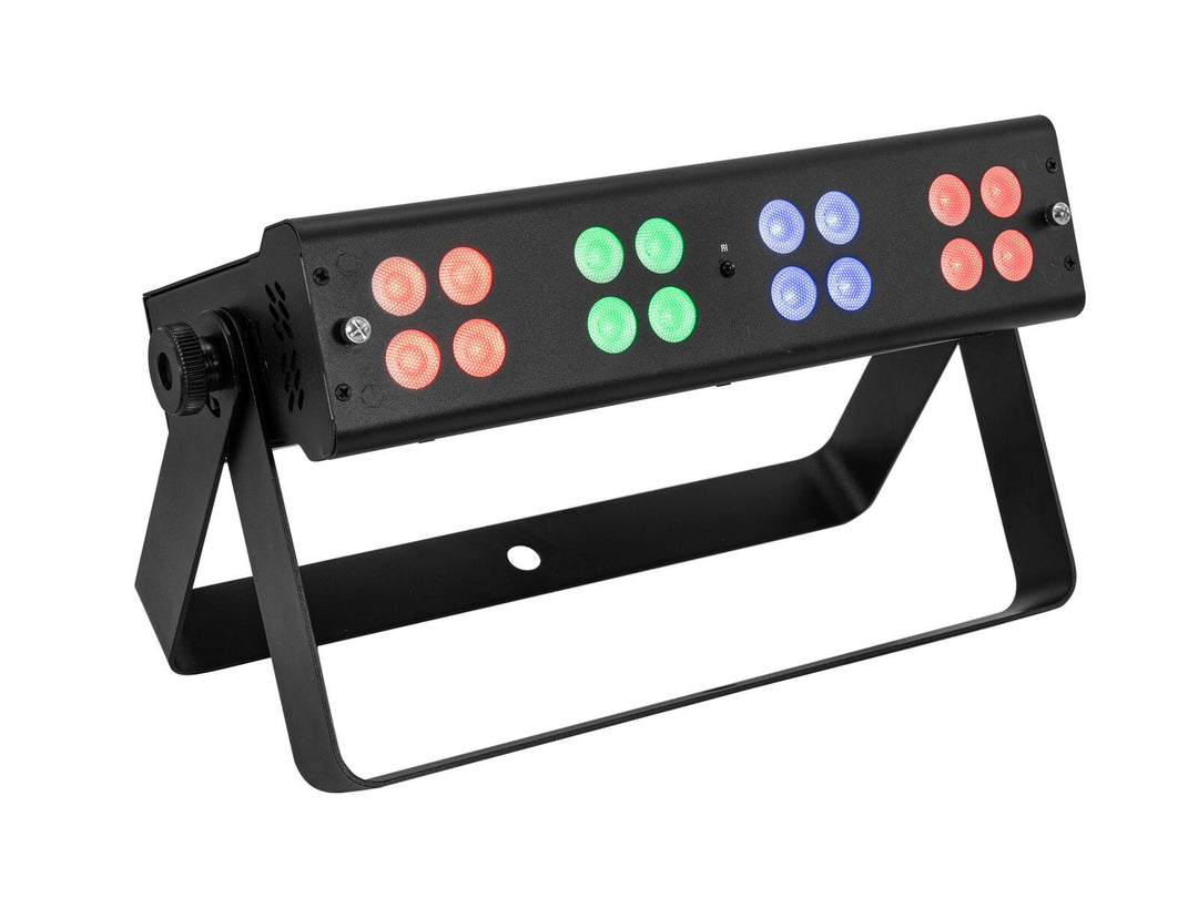 EUROLITE Set 2x LED Silent Bar 16x4W RGB/WW + mjuk Bag
