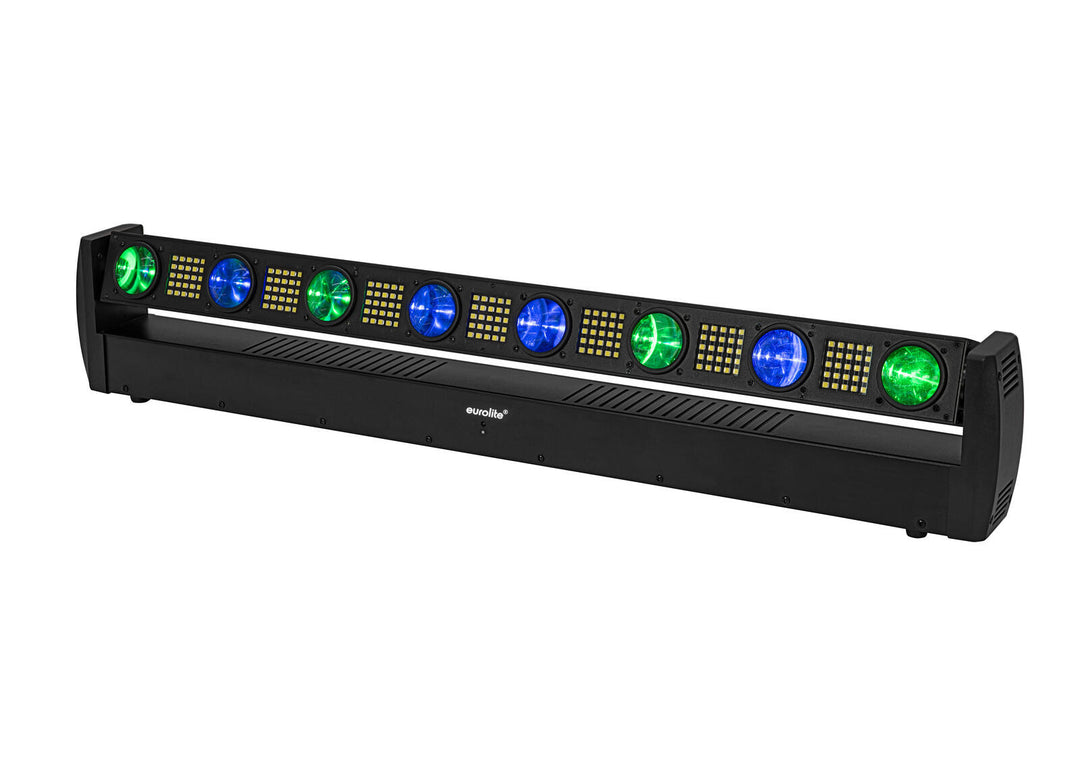 EUROLITE Set 4x LED BAR-8 SWING QCL bar + Flightcase med hjul