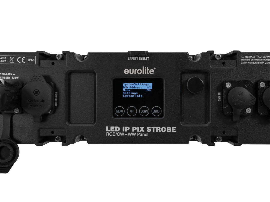 EUROLITE LED IP PIX stroboskop RGB CW+WW